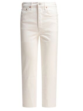 Levi's White Straight-Leg Men’s Jeans